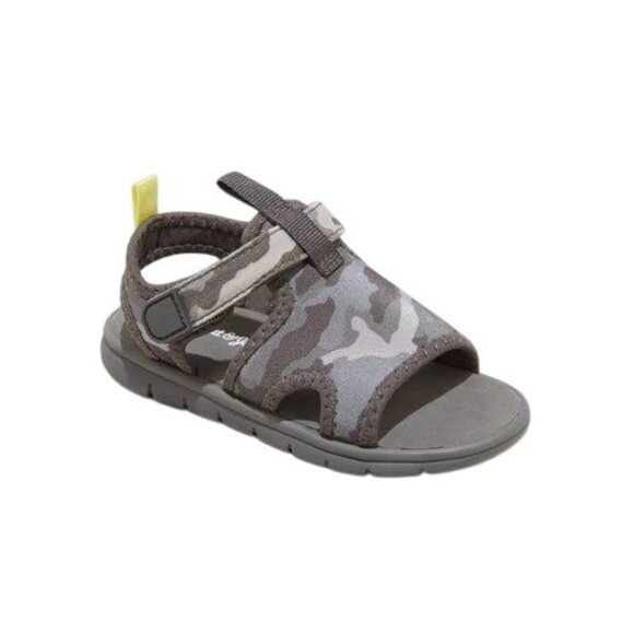 Toddler Camo Sandals With Velcro Straps Size 5 - Picture 1 of 5